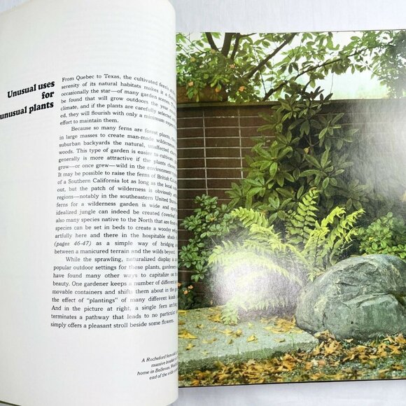 Ferns Time Life Encyclopedia of Gardening u 1977 How to Grow Ferns Hardcover - Picture 6 of 8
